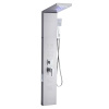 Vevor Sprchový panel 53 in brúsená nerez, led, dažďová hlavica, 5 funkcií FTYS5CS2MSDPMTEAX001V9