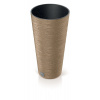 Prosperplast Květináč FURU SLIM ECO WOOD 30 cm naturo