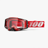100 PROCENT OKULIARE MODEL ARMEGA RED - CLEAR LENS - FARBA ČERVENÁ/ČIERNA/BIA