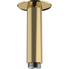 Hansgrohe - Prívod od stropu 100 mm, leštený vzhľad zlata 27479990