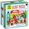 Puzzle Ludattica - Secret Puzzle s lupou, Hasiči (21702)