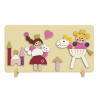 Detoa Magnetické puzzle princezné