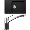 Set Schock S24-5 (dřez Formhaus D-100LS Nero + baterie SC-90 Nero)