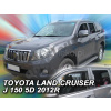 Deflektory na okná pre Toyota Land Cruiser J150, 4ks