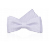 CGM CGM misa Classic White (Biela exkluzívna jacquardová letí s vreckovým štvorcovým vzorom)