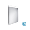 Nimco Zrcadlo se senzorem 60x80 cm hliník ZP 23002V