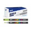 MFP Paper s.r.o. Akrylový popisovač 4mm - zelený světlý 6410831
