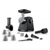 Bosch Serie 4 MFWS440B mlýnek na maso 1900 W Černá, Stříbrná