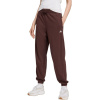 Dámske nohavice adidas Essentials Small Logo French Terry Cuffed pants brown JX3864 dámske XL