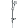 HANSGROHE Raindance Select S sprchová súprava, ručná sprcha 3jet priemer 125 mm, 65 cm sprchová tyč, jazdec, miska na mydlo a sprchová hadica 160 cm, chróm, 26630000
