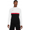Nike Football Pánska mikina Nike Dri-FIT Academy 21 Drill Top bielo-čierna CW6110 016 Veľkosť: XL
