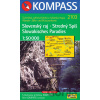 Slovenský raj - Stredný Spiš 1:50 000 - Kompass