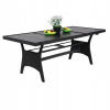 Záhradný stôl, stolík - Polyrattan Záhradný stôl WPC 190x90x75cm (Polyrattan Záhradný stôl WPC 190x90x75cm)