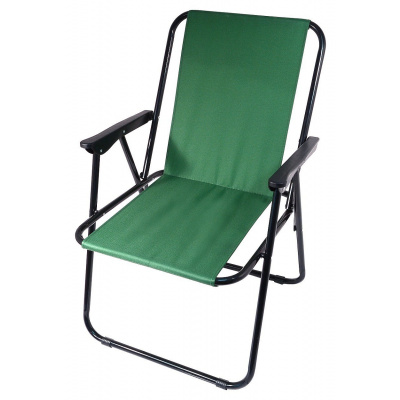 Cattara | Židle kempingová skládací BERN zelená 13456