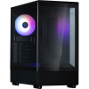 Zalman skříň P10 Black / miniT / 1x120mm fan ARGB / USB 3.0 / USB-C / temperované sklo / černá