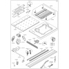 Náhradný diel Halter-Set rechts / links für Parallelanschlag 6900(115980443) pro 6900000 Pracovní stůl Wolfcraft MASTER cut 2000