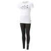 Detská Súprava trička a legín PUMA GRAPHIC TEE & LEGGINGS SET G 67359701 – Biela