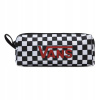 Piórnik Vans PENCIL POUCH-B VN0A7UEPY28 Blk/WhtChk (Školský peračník, old skool tube bag, kockovaný VANS PENCIL VN0A7UEPY28)