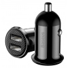 Baseus CCALLP-01 Grain Pro Dual USB Nabíječka do Auta 4.8A Black