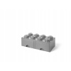 LEGO® úložný box 8 s šuplíkem 25 x 50 x 18 cm sivá