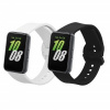 2x Náramok kwmobile Samsung Galaxy Fit 3 bílá, černá