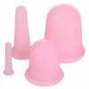 Cups 4Pack masážne silikonové baňky ružová balenie 1 sada - 1 sada