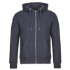 Gant Mikiny EMBOSSED FULL-ZIP HOODIE Námornícka modrá