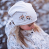 Detská tenká bambusová čiapka Long ear beige Mrs Mighetto Geggamoja Veľkosť: 40-44cm (2-6 měsíců) BABY