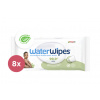 8x WATERWIPES Vlhčené obrúsky bez obsahu plastov Soapberry 60 ks ( 480 ks )