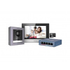 HIKVISION DS-KIS602 kit IP videotelefonu, bytový monitor + dveřní stanice + switch + microSD DS-KIS602