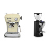Ascaso Dream ONE, Sweet Cream + Rocket Espresso SUPER FAUSTO, black