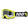 100% STRATA MINI Goggle Yellow - Clear Lens