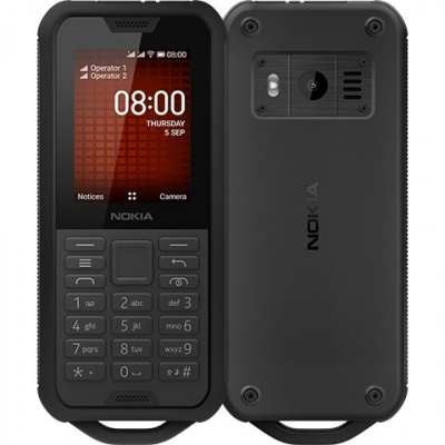 Nokia 800 Tough - Balken - Dual-SIM - 6,1 cm (2.4 Zoll) - 2 MP - 2100 mAh - Čierna 16CNTB01A08