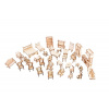 Woodcraft Drevené 3D puzzle Nábytok