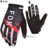 Fox rukavice 180 Kairos Glove, white fluo red, L