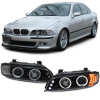 Projektorové Angel Eyes LED predné svetlá pre BMW E39 95-00