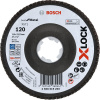 Bosch Vejárovitý kotúč X571 X-LOCK Best for Metal, fibrová doska, prelis, 115 mm, P 120 2608619200
