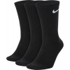 Nike Ponožky Everyday Lightweight Crew 3Pak High Socks 010: Velikost - 39 - 42 (SX7676-010)