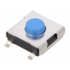 C&K Mikrospínač PTS641SM31SMTR2LFS TACT; SPST-NO; pol: 2; 0,05A/12VDC; SMT; 1,6N; 3,1mm