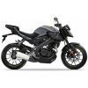 NÁLEPKY NA MOTOCYKEL JUULA PRE YAMAHA MT 125 2017 ŠEDÁ