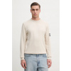 Bavlnená mikina Calvin Klein Jeans J30J323426 béžová XL