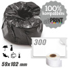Štítky AltPrint[Dymo] LW Durable - odolné, 59x102, 300ks