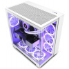 NZXT skříň H9 Flow dvoukomorová ATX / 4x120mm fan / až 10xfan / perforovaný top / proskl. bočnice, front / b CM-H91FW-01