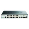 D-Link DGS-1510-20/E sieťový switch RJ45 / SFP + 16 + 4 porty 76 Gbit/s; DGS-1510-20/E