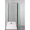 Arttec ARTTEC MOON A9 rohový sprchový kút 90x90cm sklo Grape pr. Alu lesk+vanička Polaris PAN04468