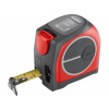 Meter zvinovací s laserovým meračom vzdialenosti 2v1, FORTUM
