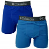 Columbia Pánske Boxerky 2 kusy HIGH Performance Stretch Farba: Modré, Veľkosť: S
