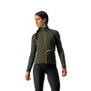 Castelli Go W Jacket, Military green Veľkosť: S Dámska zimná bunda na bicykel