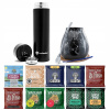 SET Yerba Mate na štart Termoska LED Tykva Bombilla 10x50g 500g