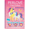 Perlové malování Jednorožci